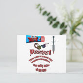 バンパイア日焼け止め ポストカード (スタンド正面)