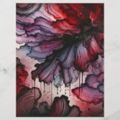 バンパイア血ハロウィンアルコールインクスクラップブック (正面)