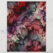 バンパイア血ハロウィンアルコールインクスクラップブック (裏面)