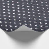 バンパイア雪だるま ラッピングペーパー (角)