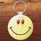 バンパイア顔 キーホルダー (正面)