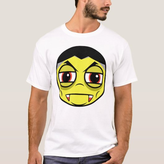 バンパイア顔 Tシャツ (正面)