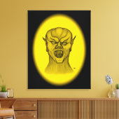 バンパイア キャンバスプリント (インサイチュ (リビング))