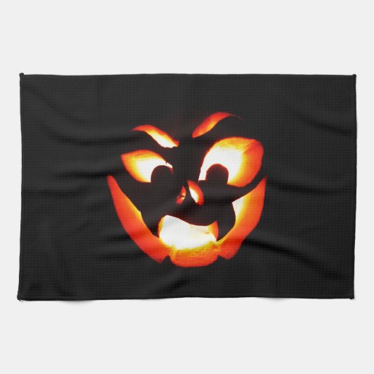 バンパイア・ジャック・オランタン キッチンタオル (横)