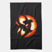 バンパイア・ジャック・オランタン キッチンタオル (縦)