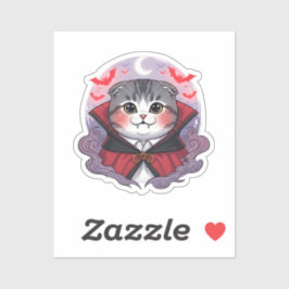 バンパイアFOLD – スコットランドにかわいいバンパイア猫ホール シール