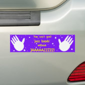 バンパーおもしろいステッカー バンパーステッカー (車上)