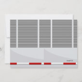 バンパーカーズ誕生日パーティー 招待状 (裏面)