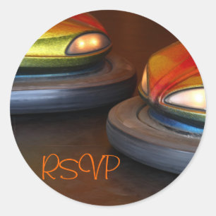 バンパーカーRSVP ラウンドシール