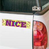 バンパーシールテンプレートカーバンパーシール バンパーステッカー (トラック上)