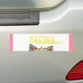 バンパーシールテンプレートカーバンパーシール バンパーステッカー (車上)