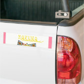 バンパーシールテンプレートカーバンパーシール バンパーステッカー (トラック上)