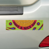 バンパーシールテンプレートカーバンパーシール バンパーステッカー (車上)