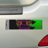 バンパーシールテンプレートカーバンパーシール バンパーステッカー (車上)