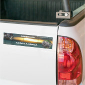 バンパーステッカーがコアラ・オーストラリアを採用 バンパーステッカー (トラック上)