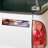 バンパーステッカーで光を照らす バンパーステッカー (トラック上)