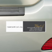 バンパーステッカーなら何 バンパーステッカー (車上)