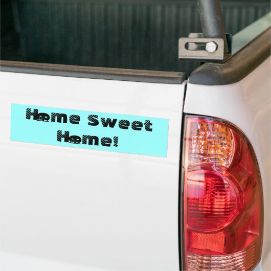 バンパーステッカーのヴィンテージのキャンピングカーRV旅行トレーラー バンパーステッカー (トラック上)