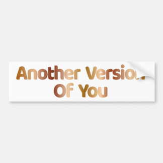 バンパーステッカーの接続 バンパーステッカー