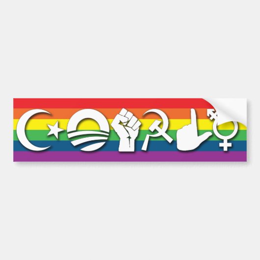 バンパーステッカーは従います バンパーステッカー (正面)