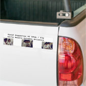 バンパーステッカーを操縦します バンパーステッカー (トラック上)