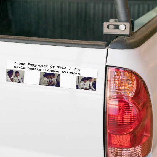 バンパーステッカーを操縦します バンパーステッカー (トラック上)