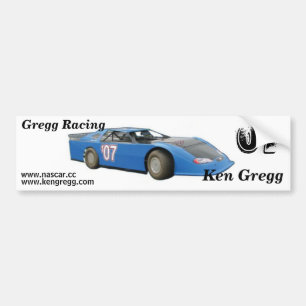 バンパーステッカーを競争させるGregg バンパーステッカー