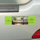 バンパーステッカービジネス バンパーステッカー (車上)