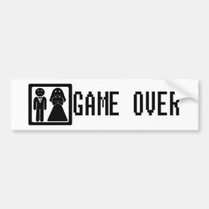 バンパーステッカー上のゲーム バンパーステッカー