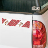 バンパーステッカー子犬走の バンパーステッカー (トラック上)