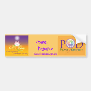 バンパーステッカー新しい方法ポッド バンパーステッカー
