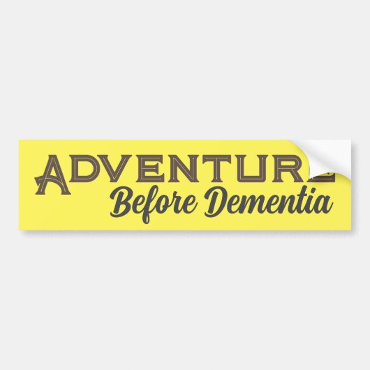 バンパーステッカー (正面)