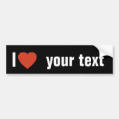 バンパーステッカー (正面)