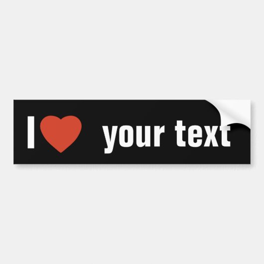 バンパーステッカー (正面)