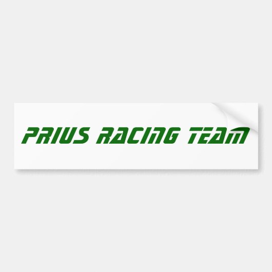 バンパーステッカー (正面)