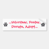 バンパーステッカー (正面)