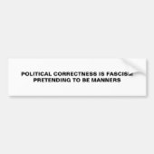 バンパーステッカー (正面)