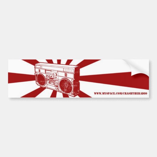 バンパーステッカー (正面)