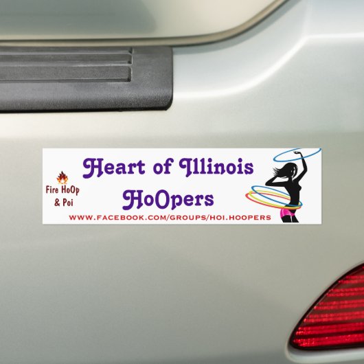 バンパーステッカー (車上)