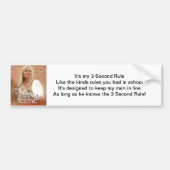 バンパーステッカー (正面)