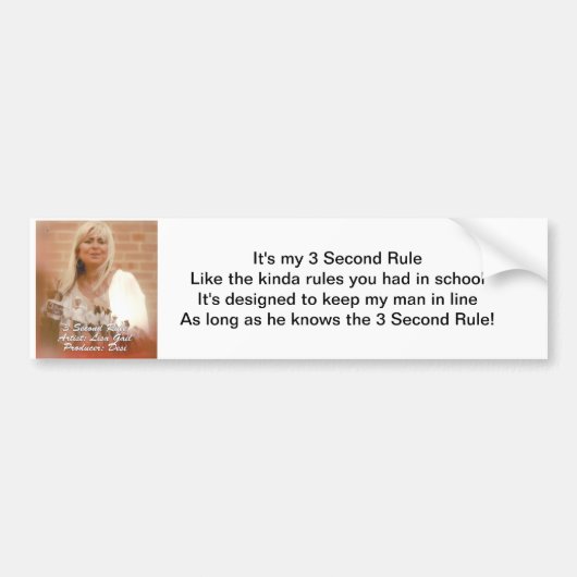 バンパーステッカー (正面)