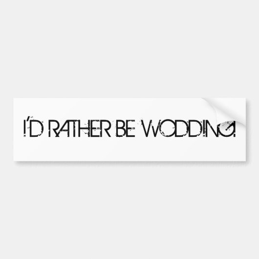 バンパーステッカー (正面)