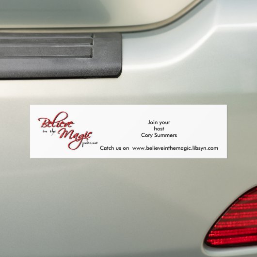 バンパーステッカー (車上)