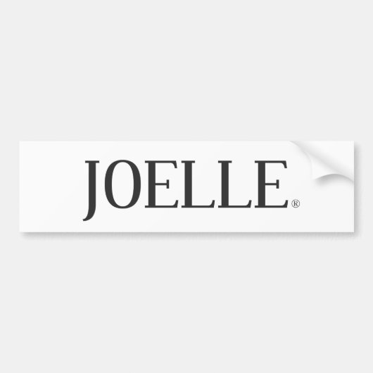 バンパーステッカー (正面)