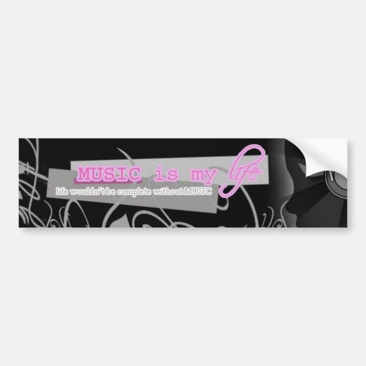 バンパーステッカー (正面)