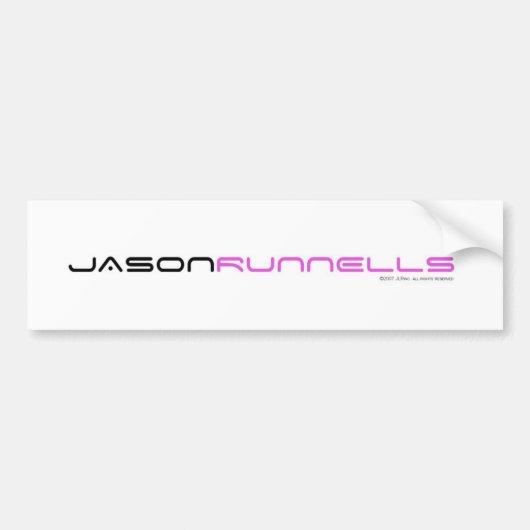 バンパーステッカー (正面)