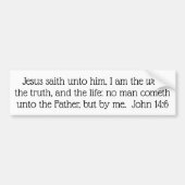 バンパーステッカー (正面)