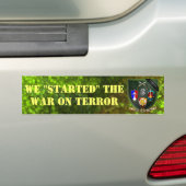 バンパーステッカー (車上)