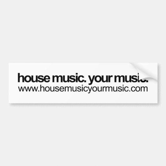 バンパーステッカー (正面)