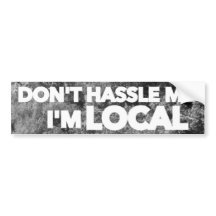 バンパーステッカー